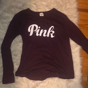 PINK long sleeved tee